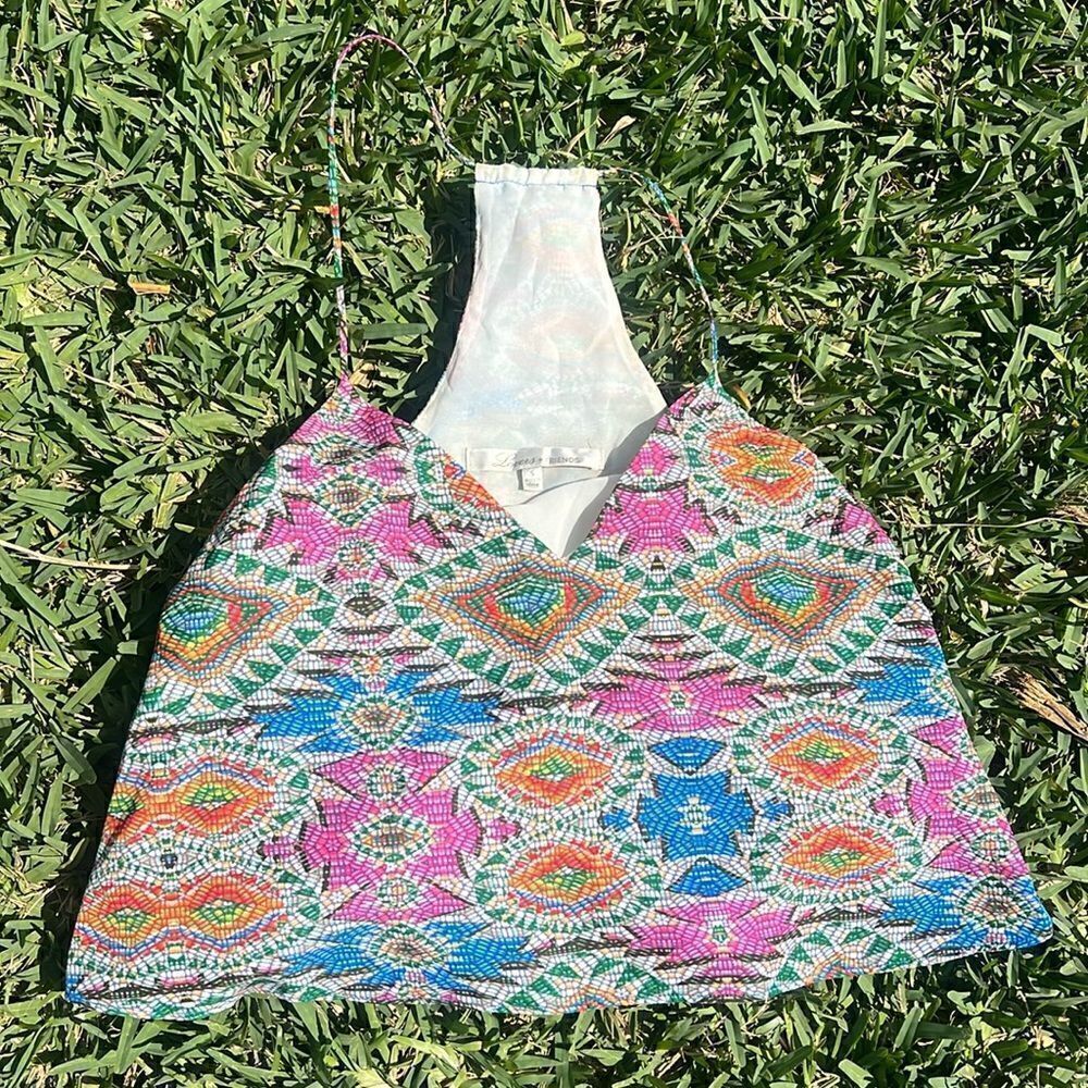 Super Cute Colorful - Summer Tank TopLOVERS & FRIENDS - Crop Top - Size Small